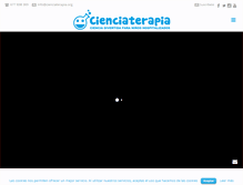 Tablet Screenshot of cienciaterapia.org